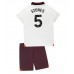 Maillot de foot Manchester City John Stones #5 Extérieur vêtements enfant 2023-24 Manches Courtes (+ pantalon court)